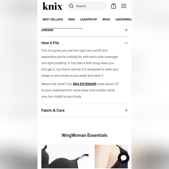 Knix Wingwoman Contour bra - Picture 12 of 12